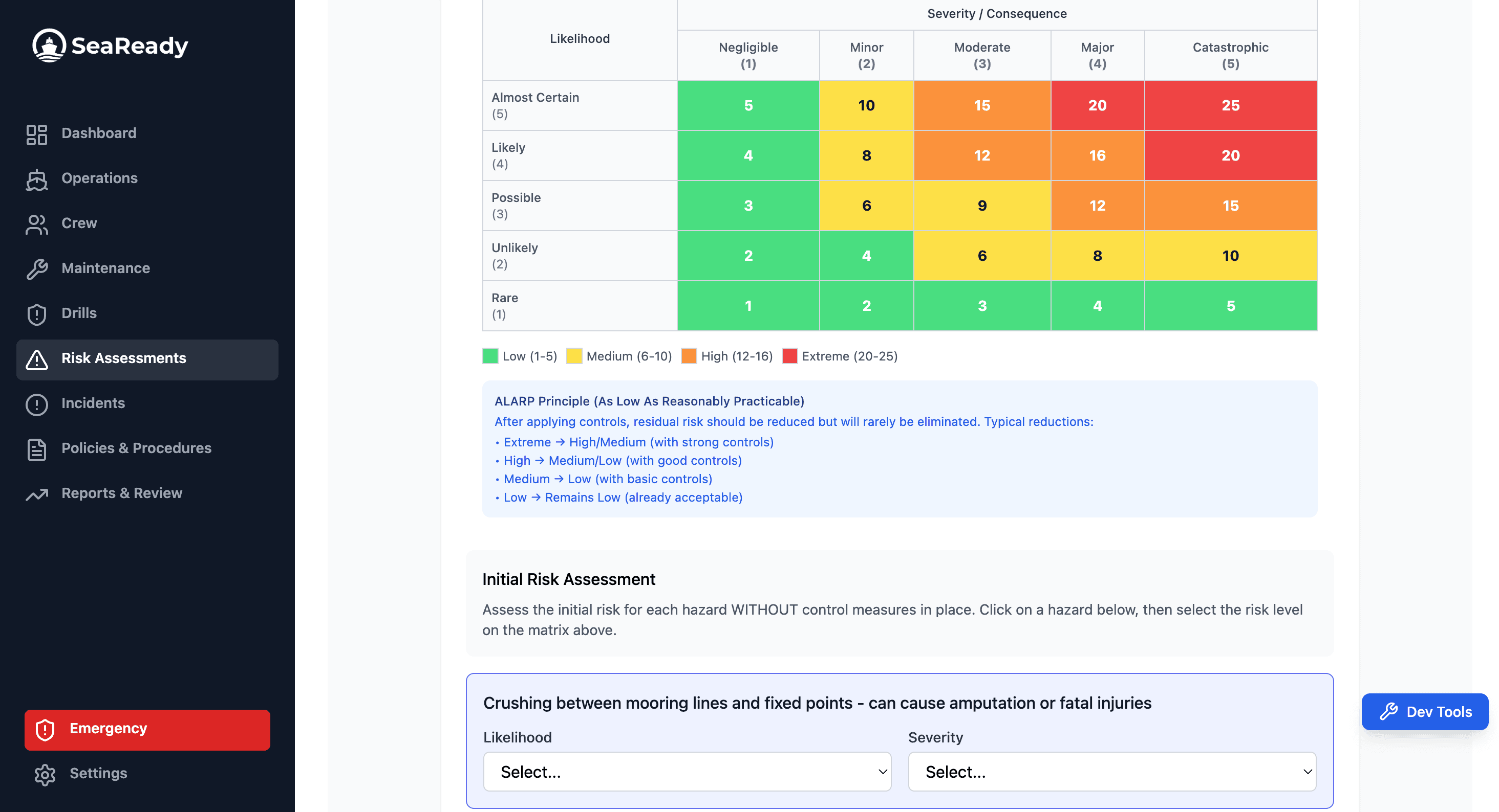 SeaReady App Preview